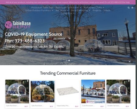 website thubmnail of TableBaseDepot