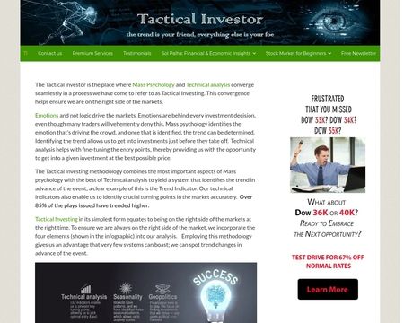 website thubmnail of Tactical Investor