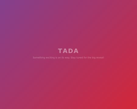 website thubmnail of Tadaa.ro