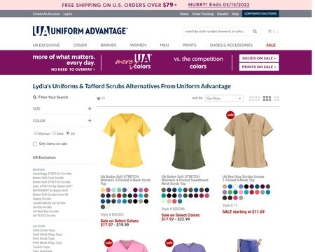 website thubmnail of Uniform Advantage