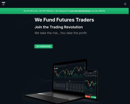 website thubmnail of Takeprofittrader