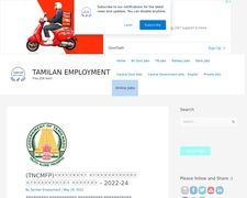 Thumbnail of Tamilanemployment.com