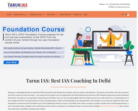 website thubmnail of Tarunias
