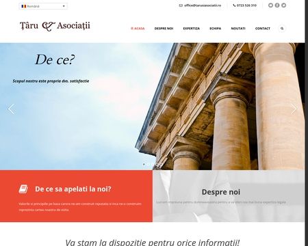 website thubmnail of Taru & Asociatii Avocati