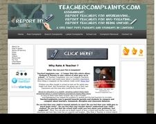 Thumbnail of Teachercomplaints.com
