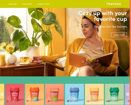 website thubmnail of Teavana