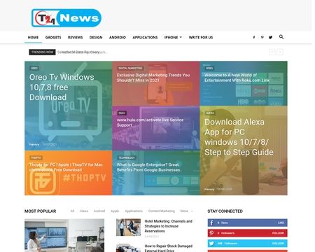 website thubmnail of Technologynews24x7