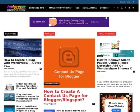 website thubmnail of techprevue