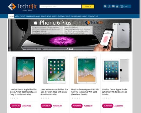 website thubmnail of Techrific