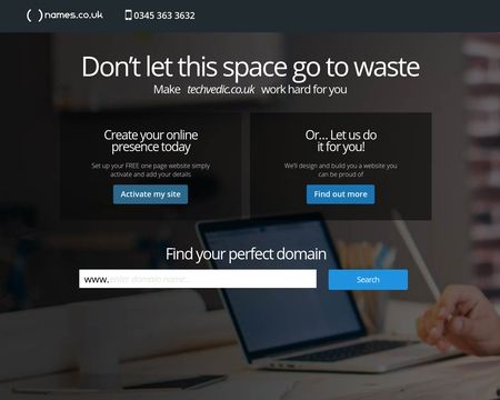 website thubmnail of Techvedic UK