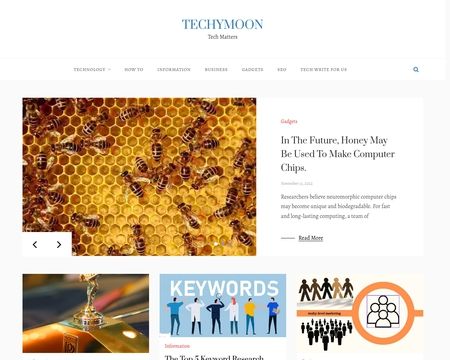 website thubmnail of Techymoon