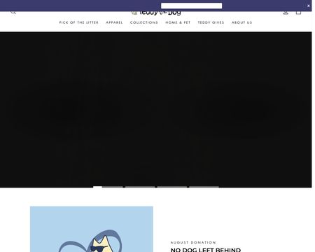 website thubmnail of Teddy the Dog