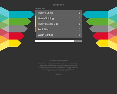 website thubmnail of Tee89s.co