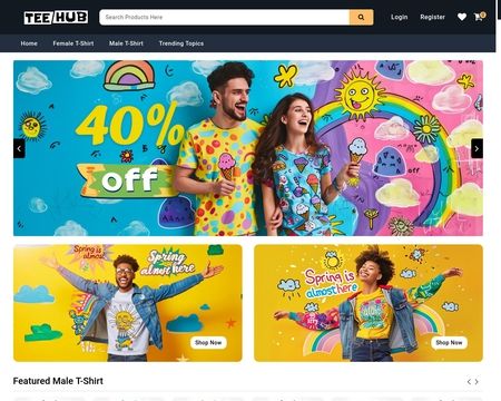 website thubmnail of TEE HUB
