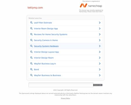 website thubmnail of Teklynq