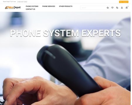 website thubmnail of TelcoDepot