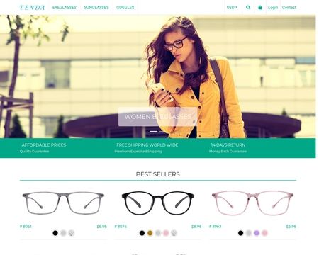 website thubmnail of Tendaglasses