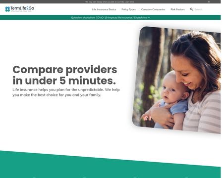 website thubmnail of TermLife2Go