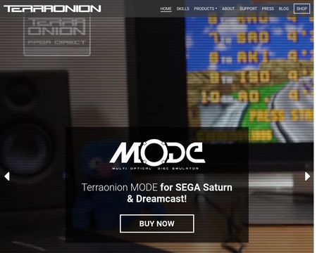 website thubmnail of Terraonion Web