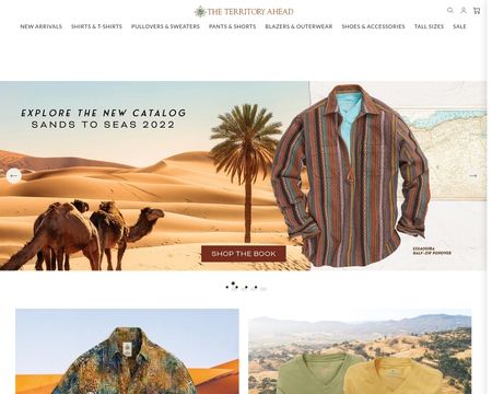 website thubmnail of Territory Ahead