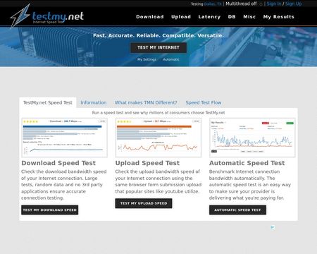 website thubmnail of TestMy.net