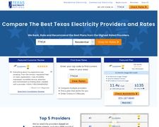 Thumbnail of TexasElectricityRatings.com