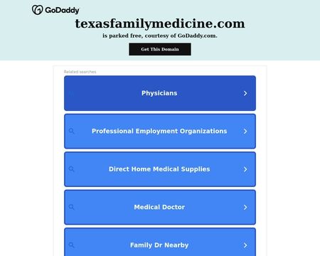 website thubmnail of Texas Family Medicine