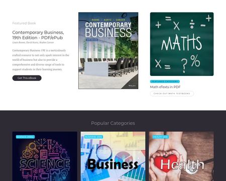 website thubmnail of Textbooks.dad