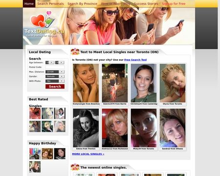 website thubmnail of TextDating
