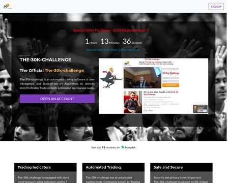 website thubmnail of The-30k-challenge