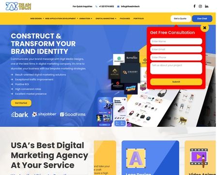 website thubmnail of Theaimtech