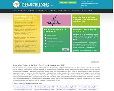 Theaustraliantest.com