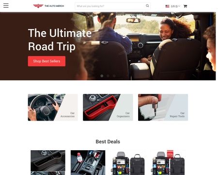 website thubmnail of The Auto Merch