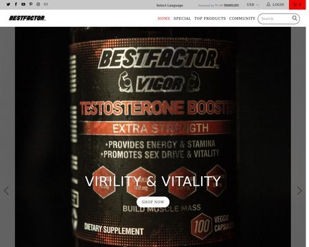 website thubmnail of Thebestfactor