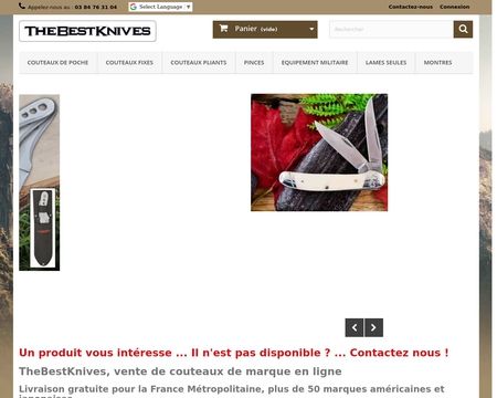 website thubmnail of TheBestKnives.eu