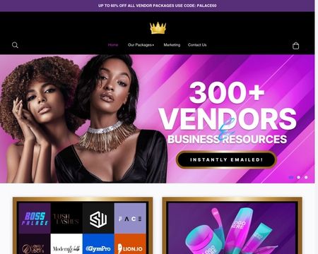 website thubmnail of Thebosspalace