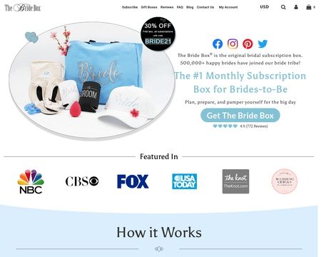website thubmnail of The Bride Box