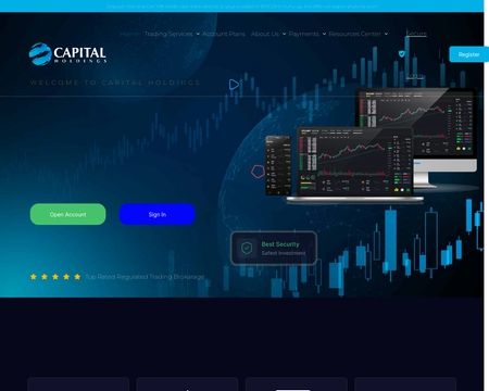 website thubmnail of Thecapitalholdings.io