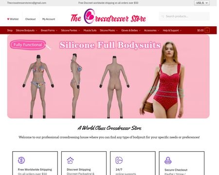 website thubmnail of Thecrossdresserstore