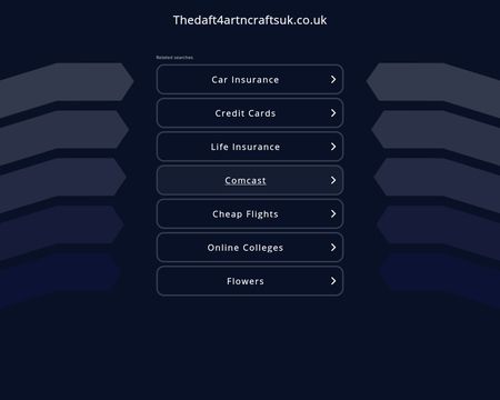 website thubmnail of Thedaft4artncraftsuk.co.uk
