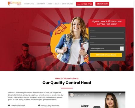 website thubmnail of Cheap Dissertation Writing Services