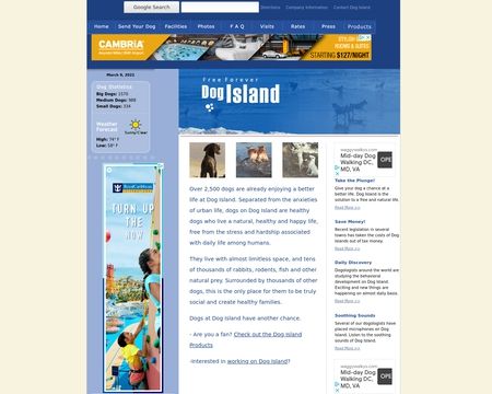 website thubmnail of The Dog Island