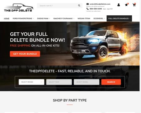 website thubmnail of Thedpfdelete