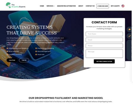 website thubmnail of The Dropship Experts