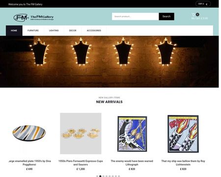 website thubmnail of The FM Gallery