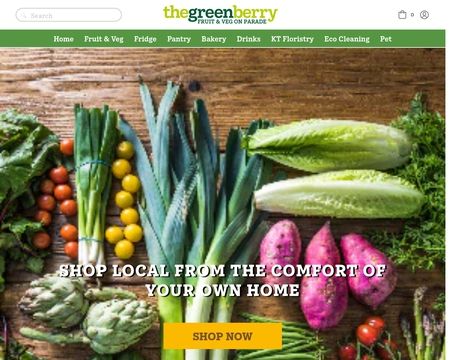 website thubmnail of The Green Berry