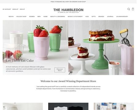 website thubmnail of Thehambledon