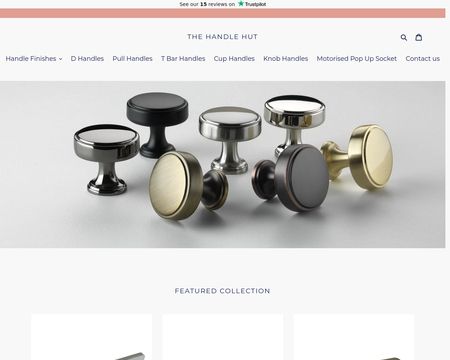 website thubmnail of Thehandlehut.co.uk
