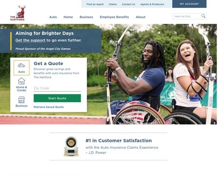 website thubmnail of The Hartford