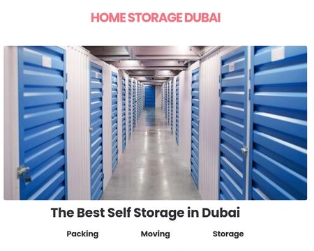 website thubmnail of The Home Storage Dubai